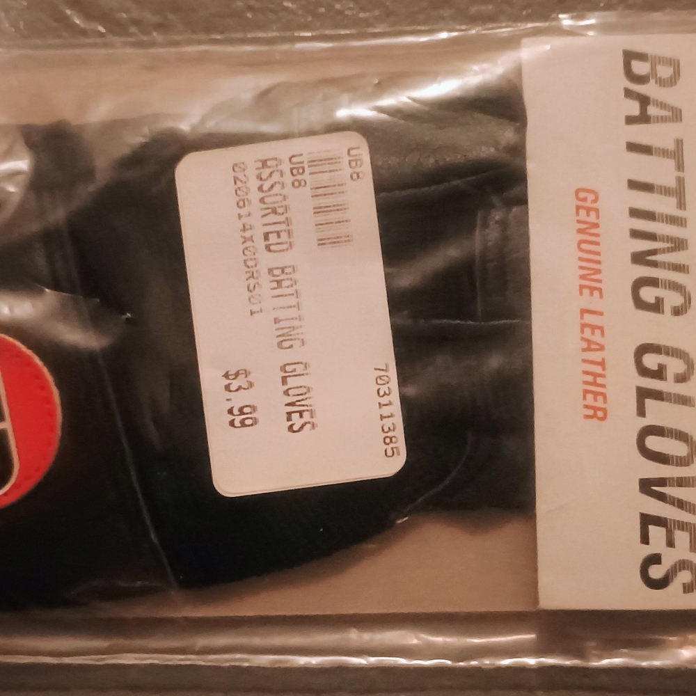 Black Batting Gloves